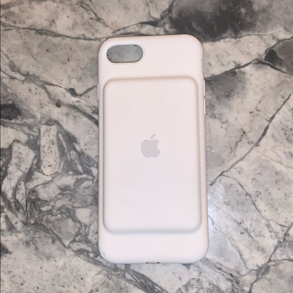 apple white battery case:iphone 7